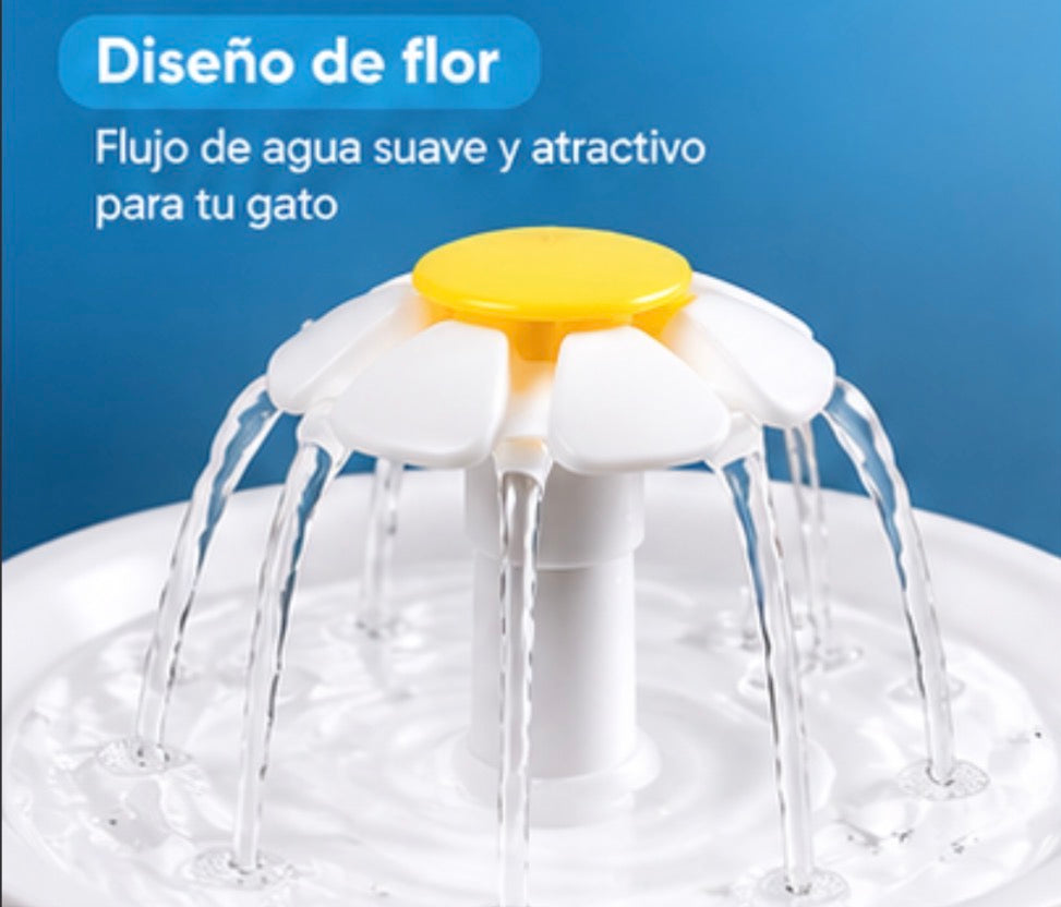 Fuente de agua para mascotas