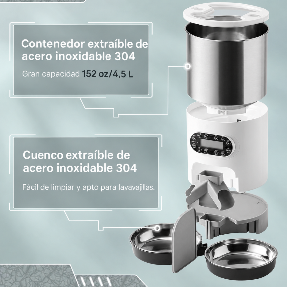 Dispensador Inteligente para Mascotas